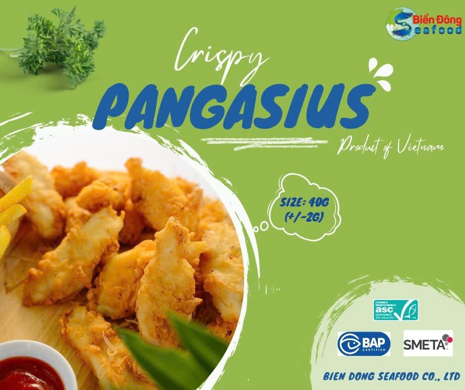 Crispy Breaded Pangasius
